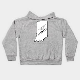 2024 ECLIPSE - INDIANA Kids Hoodie